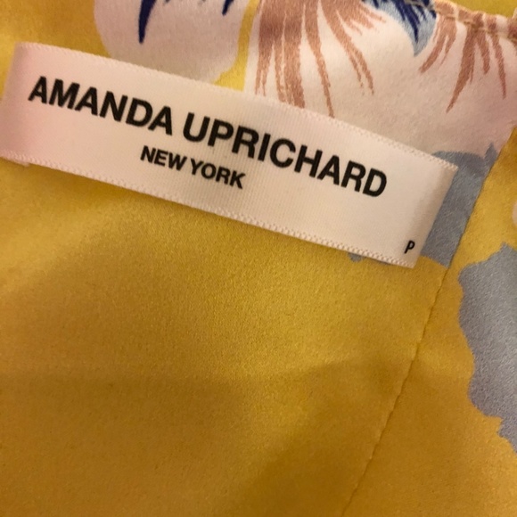 AMANDA UPRICHARD AVIVA GOWN IN HONEYSUCKLE - Picture 6 of 7